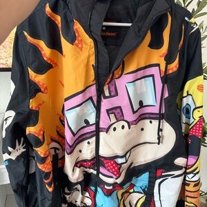 Nickelodeon Cartoon Graphic Jacket